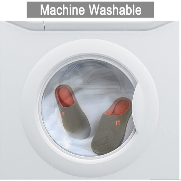 Men's Hunter Green Original Two Tone Memory Foam Slipper With Sturdy Rubber Sole - Picture 6 of 6